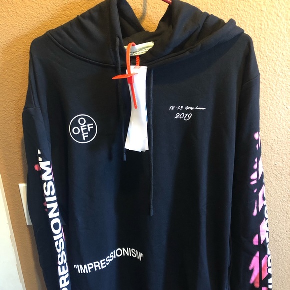 💦💦 Off-White hoodie “Impressionism” - Picture 1 of 7